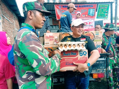 Legislator Partai Perindo Kota Makassar, Syamsudin Raga Serahkan Bantuan Korban Banjir, Warga Curhat Minta Diperhatikan