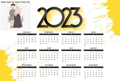 Kalender Tahun Baru dari Taji