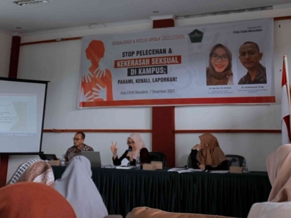 STAIN TDM Adakan Sosialisasi dan FDG dengan Tema Stop Pelecahan dan Kekerasan Seksual di Kampus