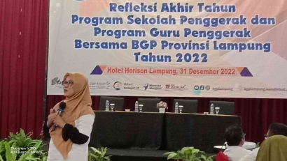 Ketua HEPI UKD Lampung Prof. Dr. Herpratiwi, M.Pd. Menjadi Narasumber pada Acara Refleksi Akhir Tahun bersama BGP Provinsi Lampung