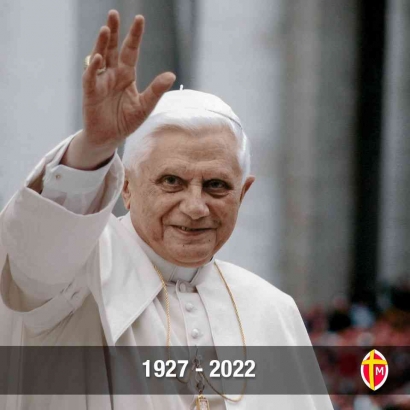 Wasiat Spiritual Almahrum Paus Emiritus Benediktus XVI