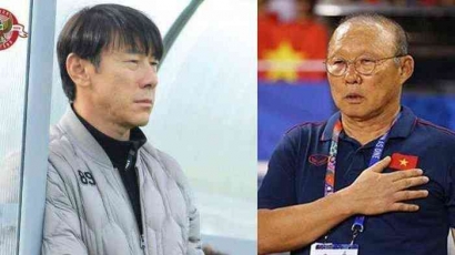 Park Hang-seo dan Shin Tae-yong Saling Sindir Jelang Laga Semifinal Piala AFF 2022