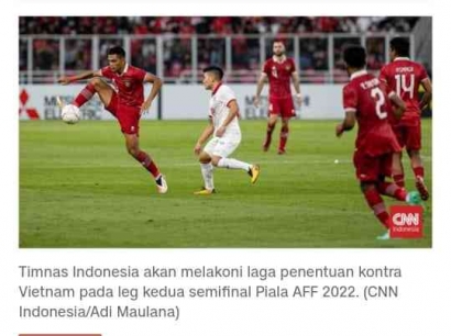 Leg 2 Semifinal Piala AFF 2022, Vietnam vs Timnas Indonesia 49:51