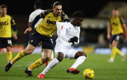 Piala FA: Oxford Vs Arsenal 0-3, Eddie Nketiah Cetak 2 Gol
