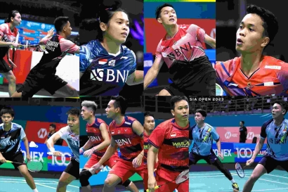 10 Hasil Pertandingan Indonesia di Malaysia Open 2023 (10/1)