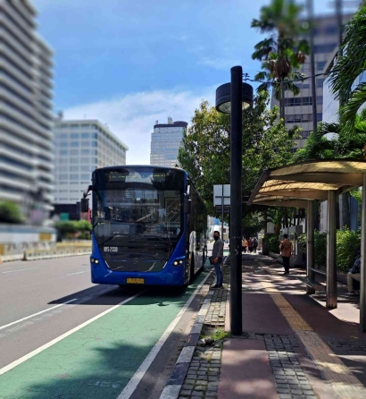 Dari Thamrin ke Stasiun Terdekat? Bisa Naik Bus Transjakarta 9D Pasar Minggu-Tanah Abang