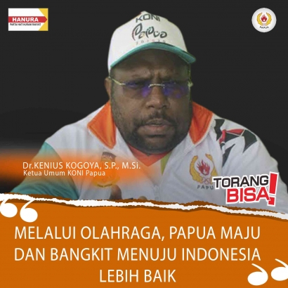 Dr. Kenius Kogoya, S.P, M.Si: KONI Papua siap majukan Olahraga di Tanah Papua