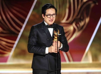 Ke Hu Quan Mendapat Apresiasi yang Penuh Haru di Golden Globes 2023