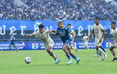 Liga 1: Persib Vs Persija 1-0, Gol Ciro Alves Bawa Maung Bandung Naik Peringkat 4 Klasemen