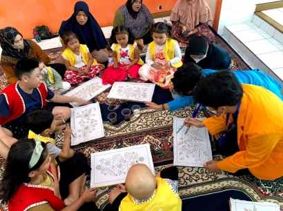 Kontribusi Sosial Mahasiswa Pertukaran di Universitas Islam Riau dengan Tema Sharing Happines bersama Survivor Kanker