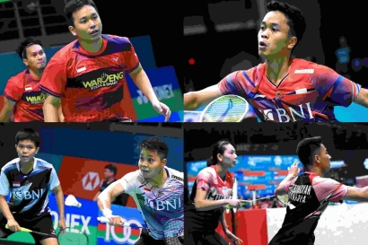 Seru, Drawing 5 Wakil Indonesia di 8 Besar Malaysia Open 2023