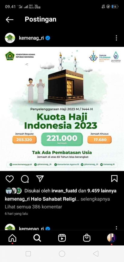 Hubungan Bilateral Indonesia dan Arab: Penambahan Jumlah kuota Haji dan Umroh untuk Indonesia 2023