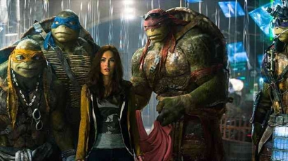 Teori Konspirasi dan Megan Fox di Film Teenage Mutan Ninja Turtles