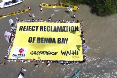Transformasi dalam Konflik Penolakan Reklamasi Teluk Benoa