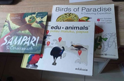 Buku Anak Bertema Cenderawasih Papua