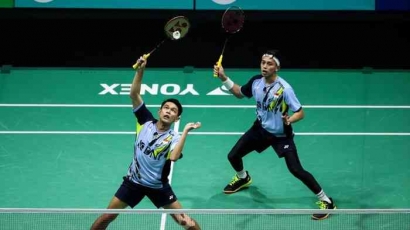 Ganda Putra Indonesia Juarai PETRONAS Malaysia Open 2023