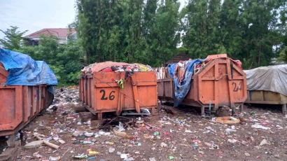 Sampah di TPA Mutiara Tangerang Tertata Rapi