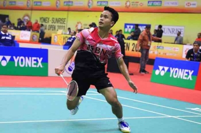 "Penyakit" Ginting Kambuh dan Axelsen Terlalu Tangguh, Indonesia Tanpa Wakil di Final India Open 2023