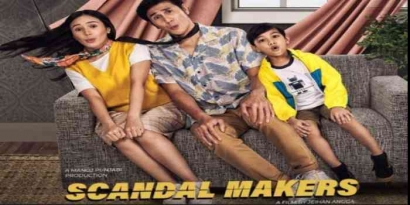 Review Film Scandal Makers: Tiba-tiba Didatangi Anak dan Cucu?