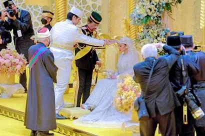 Pernikahan Emas Putri Sultan Brunei 9 Hari 9 Malam