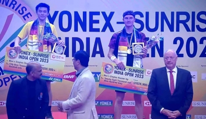 Hasil Final India Open 2023: Kunlavut Vitidsarn Ukir Sejarah Usai Kalahkan Viktor Axelsen