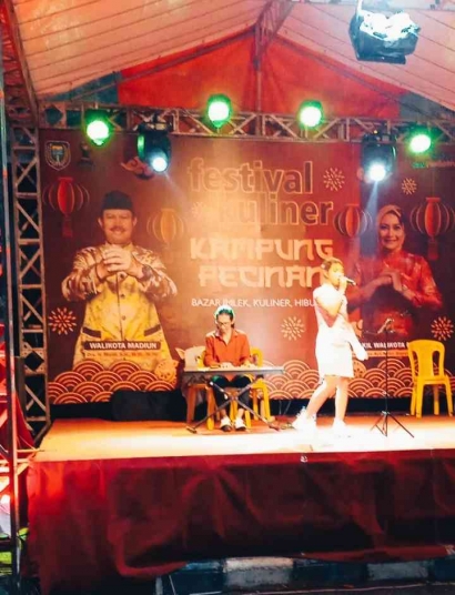 Festival Kuliner Kampung Pecinan Madiun Hujan, Banyak Rezeki?