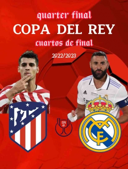 Perempat Final Copa Del Rey Mempertemukan Derby Madrid