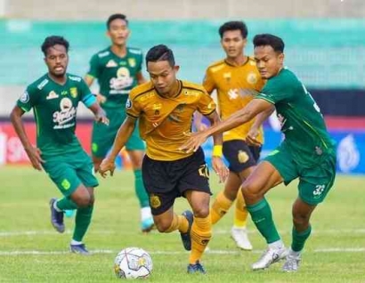 Persebaya Vs Bhayangkara FC 2-1, Bajul Ijo Bangkit dan Menang
