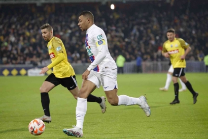 Pays de Cassel Vs PSG 0-7, Mbappe Sumbang 5 Gol untuk Kemenangan Les Parisiens