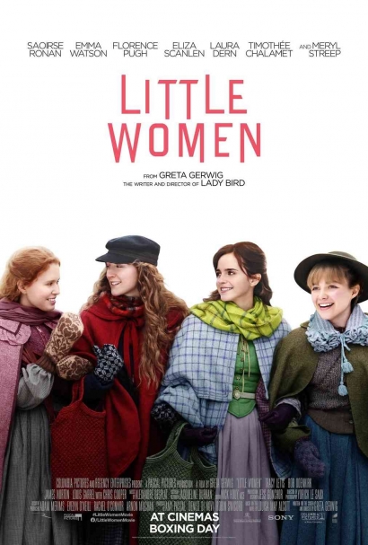 Sinopsis dan Review Little Women, Film yang Mengisahkan tentang 'Liberalism Feminism'