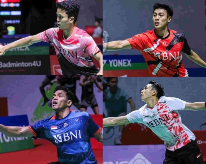 Keren, Empat Tunggal Putra Indonesia Melaju ke Top 16 Indonesia Masters (26/1)