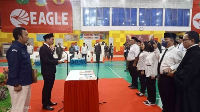 KPU Kabupaten Bekasi Lantik 561 PPS Pemilu 2024