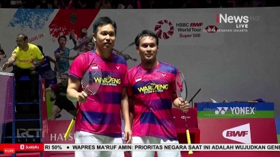 Enam Pasangan Ganda Putra Indonesia Lolos ke Babak 16 Besar Indonesia Masters 2023