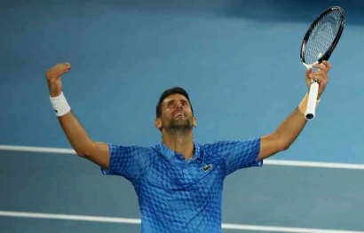 Novak Djokovic  Juara Australian Open 2023