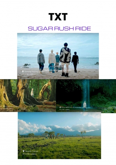MV terbaru TXT "Sugar Rush Ride"