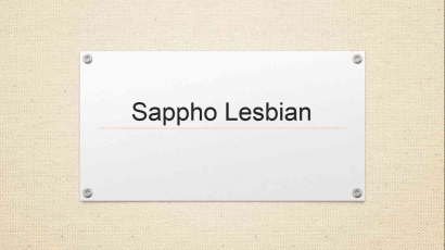 Sappho adalah Lesbian