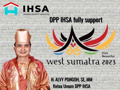 DPP IHSA Dukung Penuh "Visit Beautiful West Sumatra 2023"