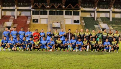 PLN dan Polda Aceh Gelar Laga Persahabatan Sepak Bola