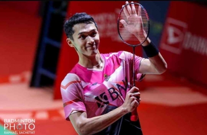 Indonesia Masters 2023: Final kedua Jonatan Christie di Istora Senayan Jakarta Kalahkan Rekan Satu Negara Chico Aura Dwi Wardoyo