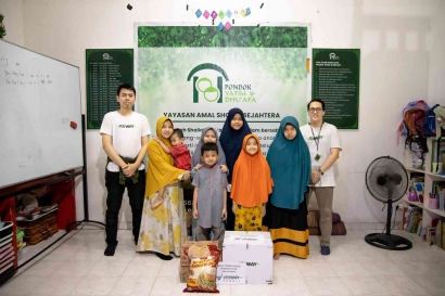 JOIWAY Bagikan Bantuan Donasi untuk Pondok Yatim dan Dhuafa di Jakarta Barat