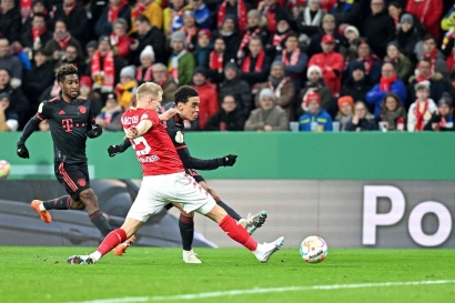 Mainz 05 vs Bayern Munich 0-4, Die Roten Lolos ke Perempatfinal Piala DFB