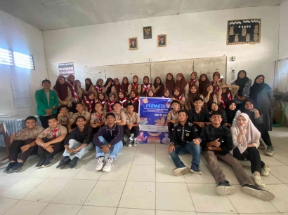 PERMATA Lhokseumawe Aceh Utara Melakukan Sosialisasi di Sekolah "SMAN 1 Padang Bolak"