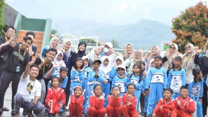 Mengasah Kreativitas, Mahasiswa KKM 212 UIN Malang Mengadakan Taman Kreasi Se-SD Negeri Ngantru