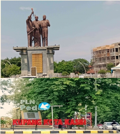 Monumen Tirosa Salah Satu Ikon Kota Kupang