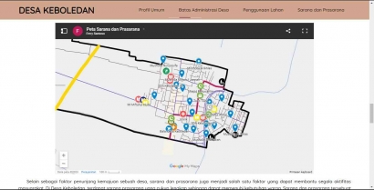 WebGIS Profil Desa, Sarana Mengenalkan Desa Berbasis Lokasi Kepada Masyarakat Umum