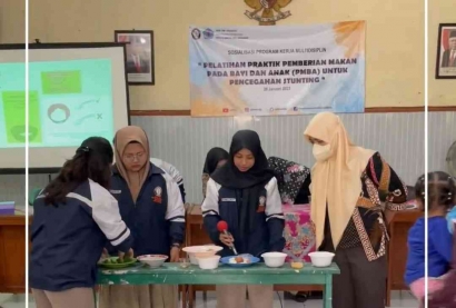 Pelatihan PMBA, Upaya Pencegahan Stunting di Desa Klampok, Brebes