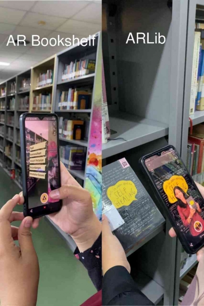 Yuk Intip! Penerapan Inovasi Teknologi Augmented reality (AR) Perpustakaan Universitas Katolik Soegijapranata