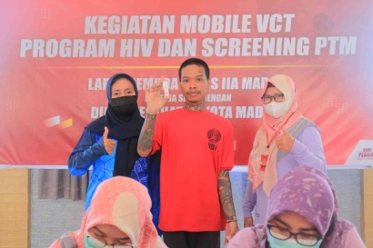 VCT HIV Napi Lapas Pemuda Madiun Capai 44,7 Persen
