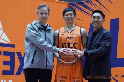 Resmi, Pebasket Andalan Indonesia Abraham Damar Grahita Gabung Klub Basket Jepang