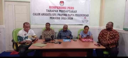 Pendaftaran Balon Anggota KPU Papua Pegunungan Dibuka Mulai 11-21 Februari 2023, Ini Syaratnya